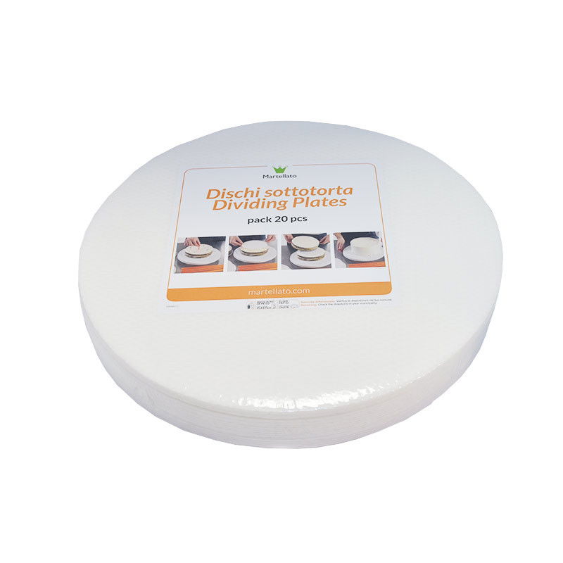 Platouri Separatoare Tort, Rotunde Ø 32 cm, Set 20 Bucati [1]