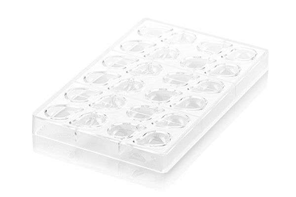 Matrita Policarbonat Virgula, 24 cavitati, 2.9 x 4.1 x H 1.4 cm, 8 ml (CH007) [2]
