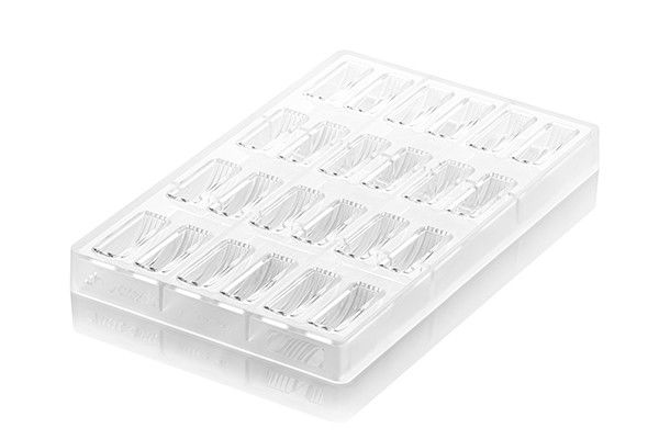 Matrita Policarbonat Striatii, 24 cavitati, 4.7 x 1.5 x H 1.6 cm, 8 ml (CH004) [2]