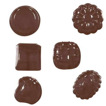Praline Mixte 6 modele - Matrita Plastic Ciocolata [1]