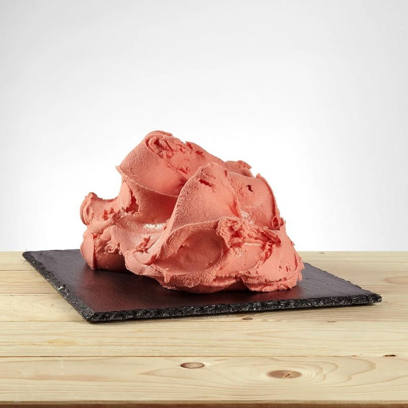 Premix Inghetata Artizanala/Soft Preparare la rece, SPRINT cu Bucati Capsuni PreGel, 1.32 kg [2]