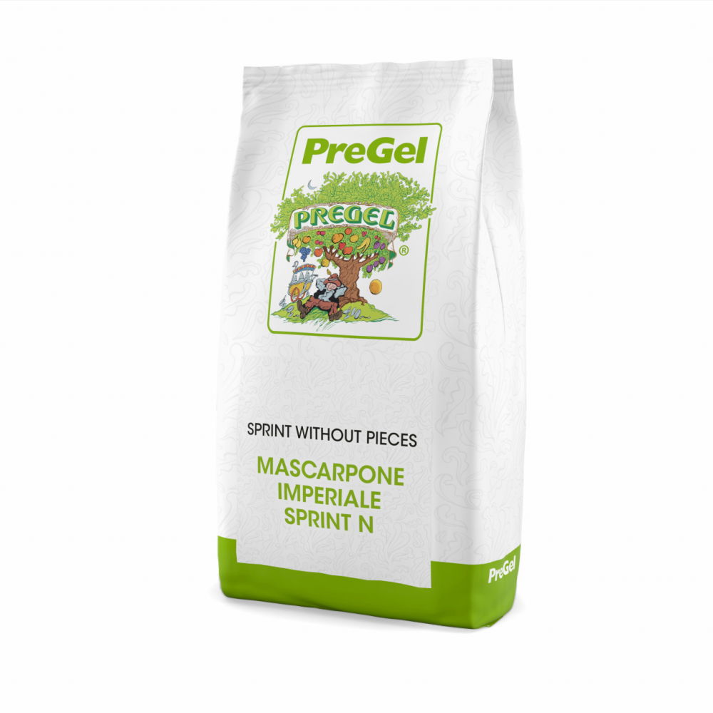Premix Inghetata Artizanala/Soft, Preparare la Rece, SPRINT Mascarpone Imperiale PreGel, 1 kg [1]
