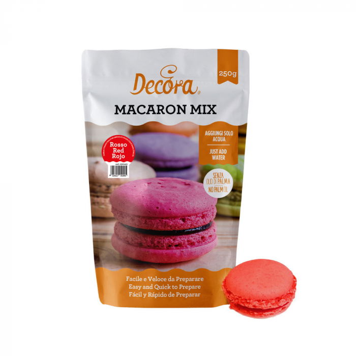Premix Macarons Rosu 250 gr [1]
