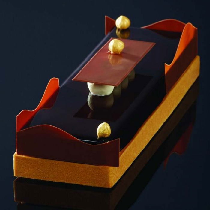 Rama Inox Dreptunghiulara Colturi Drepte 8x28xH2cm [2]