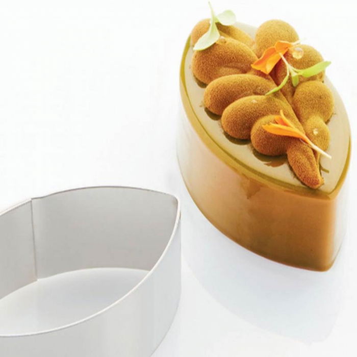 Rama Inox Elipsa 9 x 5 x H 4 cm [2]