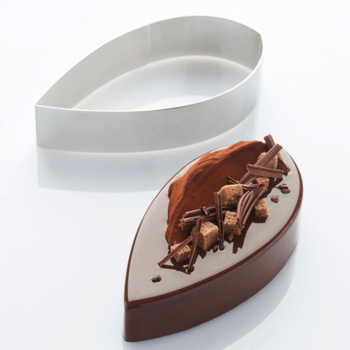 Rama Inox Quenelle 25 x 14 x H 4 cm [2]