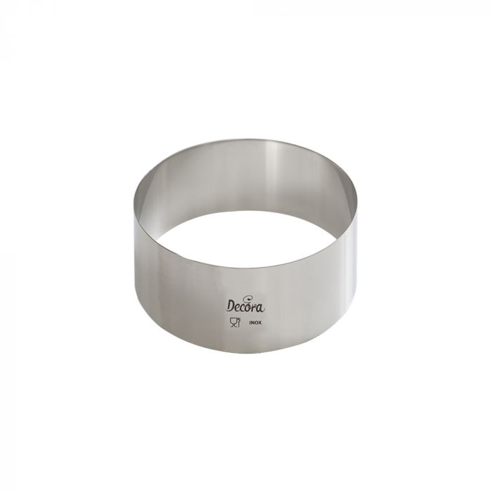 Rama inox rotunda Ø 7 x H 4.5 cm [1]