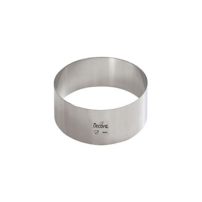 Rama inox rotunda Ø 8 x H 4.5 cm [1]