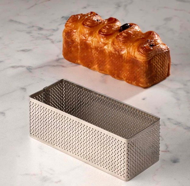 Rama Microforata Tarte Dreptughi Colturi Rotunjite, 12 x 5 x H 4.5 cm [1]