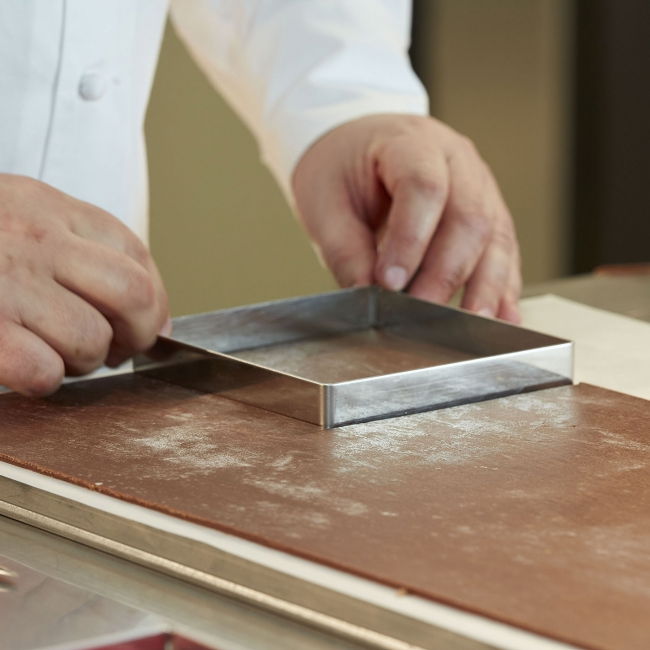 Rama Microforata Tarte Patrate Colturi Drepte, 15x15xH2 cm [3]