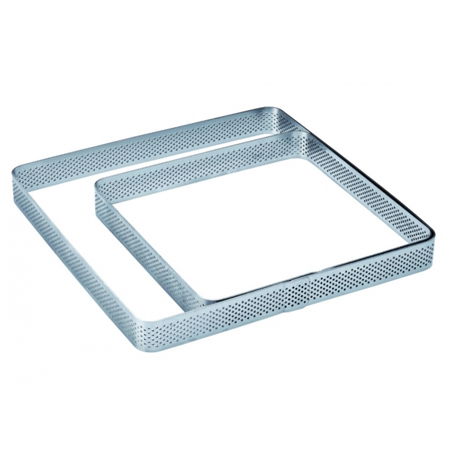 Rama Microforata Tarte Patrate Colturi Rotunjite, 15x15xH2 cm [1]