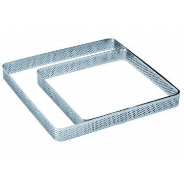 Rama Microforata Tarte Patrate Colturi Rotunjite, 19x19xH2 cm [1]