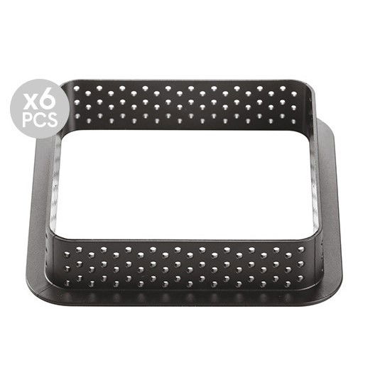 Rame Termoplastic Microforate 8 x 8 x h 2 cm, Patrate, Set 6 buc [1]