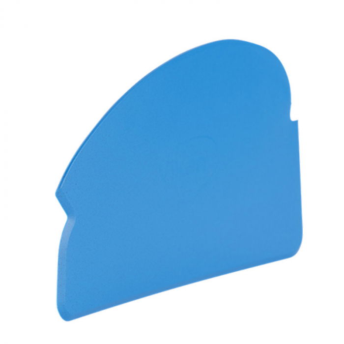 Rascheta Material Plastic Flexibil cu Insertie Detectare Metal, Albastru, 16.5 x 9.2 cm [2]