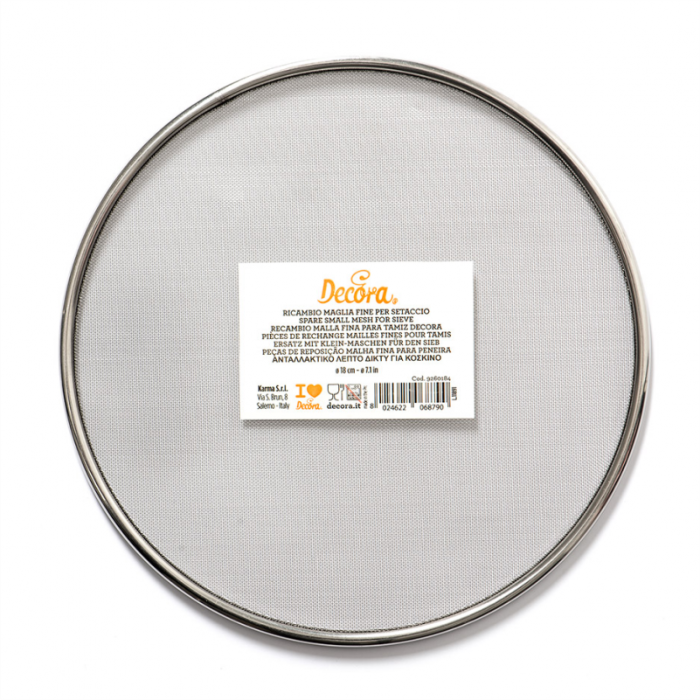 Retea Inox ganulatie Mare pentru Sita Interschimbabila, Ø 18 cm [1]