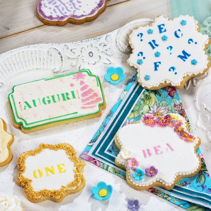 Sablon Plastic Decor Alfabet, 25 x 10 cm [3]