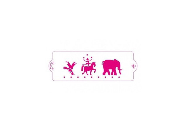 Sablon Plastic Lateral Decor Circ, 30 x 10 cm [1]