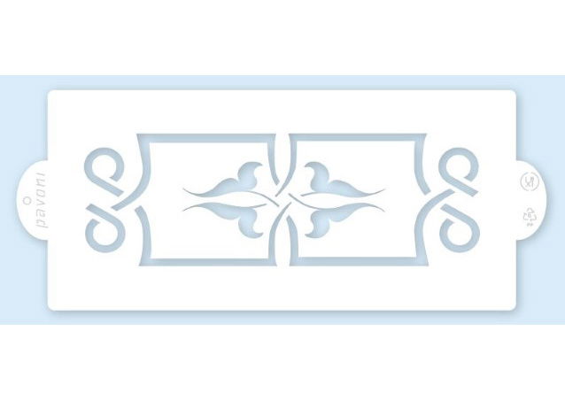 Sablon Plastic Lateral Decor Clasic, 26 x 12.5 cm [1]