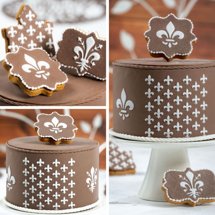 Sablon Plastic Lateral Decor Crin Florentin, 25 x 10 cm [2]