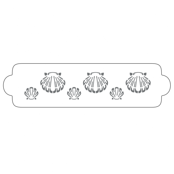 Sablon Plastic Lateral Decor Marin - Scoici, 34 x 9 cm [1]