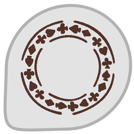 Sablon Plastic Rotund Decor Ø 26 cm [1]