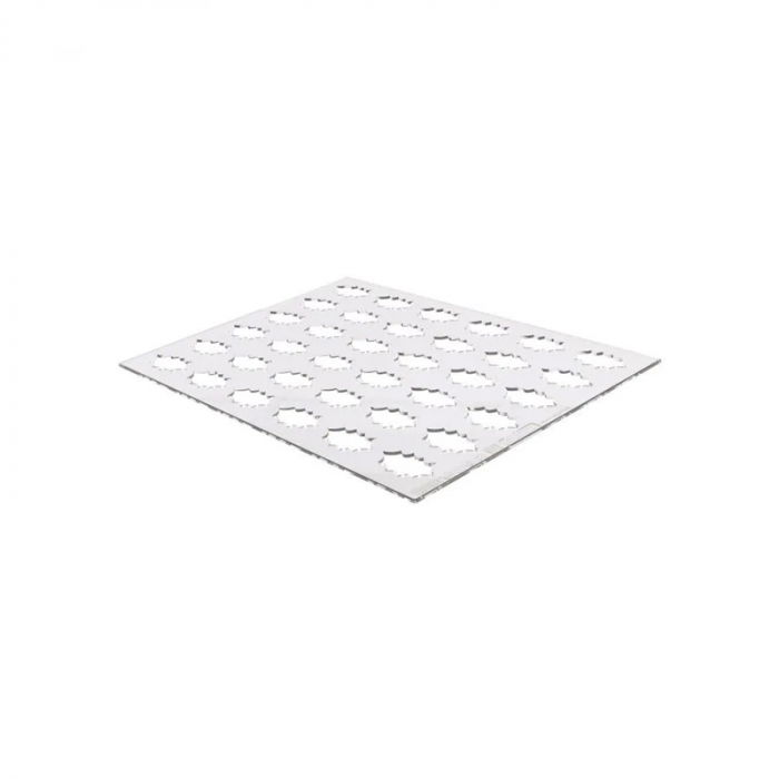 Sablon Silicon Frunza Craciun - 36 decoruri 4 x 2.2 x H 0.2 cm, 1.2 ml [2]