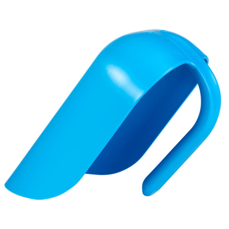 Scafa cu Baza Rotunjita 2 Litri, Material Plastic Albastru, L 27 cm [5]