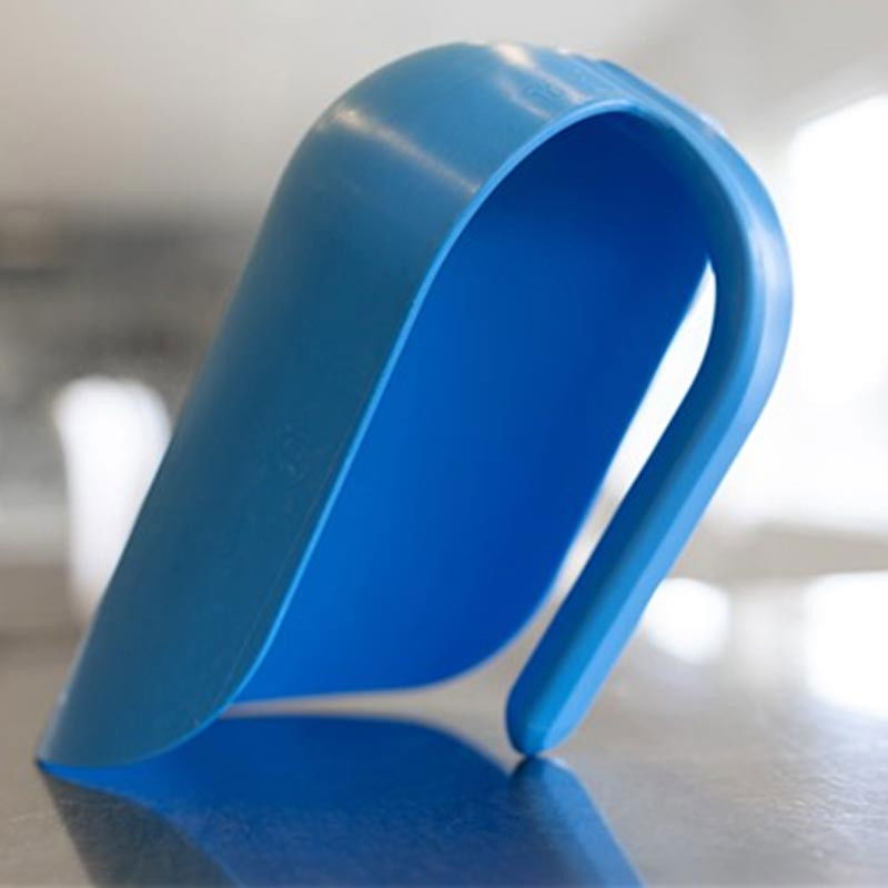 Scafa cu Baza Rotunjita 2 Litri, Material Plastic Albastru, L 27 cm [7]