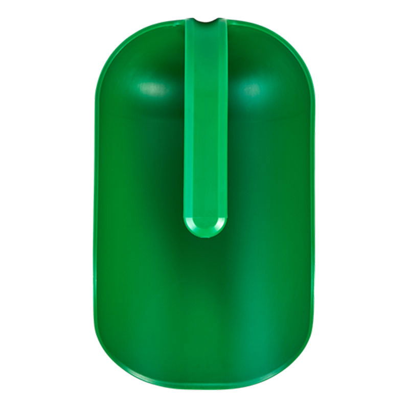 Scafa cu Baza Rotunjita 2 Litri, Material Plastic Verde, L 27 cm [2]