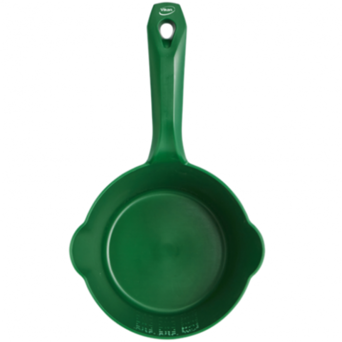 Scafa Rotunda gadata 1 Litru, Material Plastic Verde Ø 15.5 cm [2]