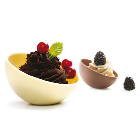 Semisfere Cu Baza Ø 5 cm - Matrita Policarbonat, 5 cavitati [2]