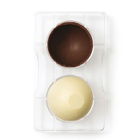 Semisfere Cu Baza Ø 7.5 cm - Matrita Policarbonat, 2 cavitati [1]