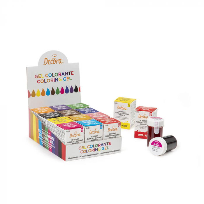 Set 12 Coloranti Alimentari Gel, 12 buc x 28 g [1]