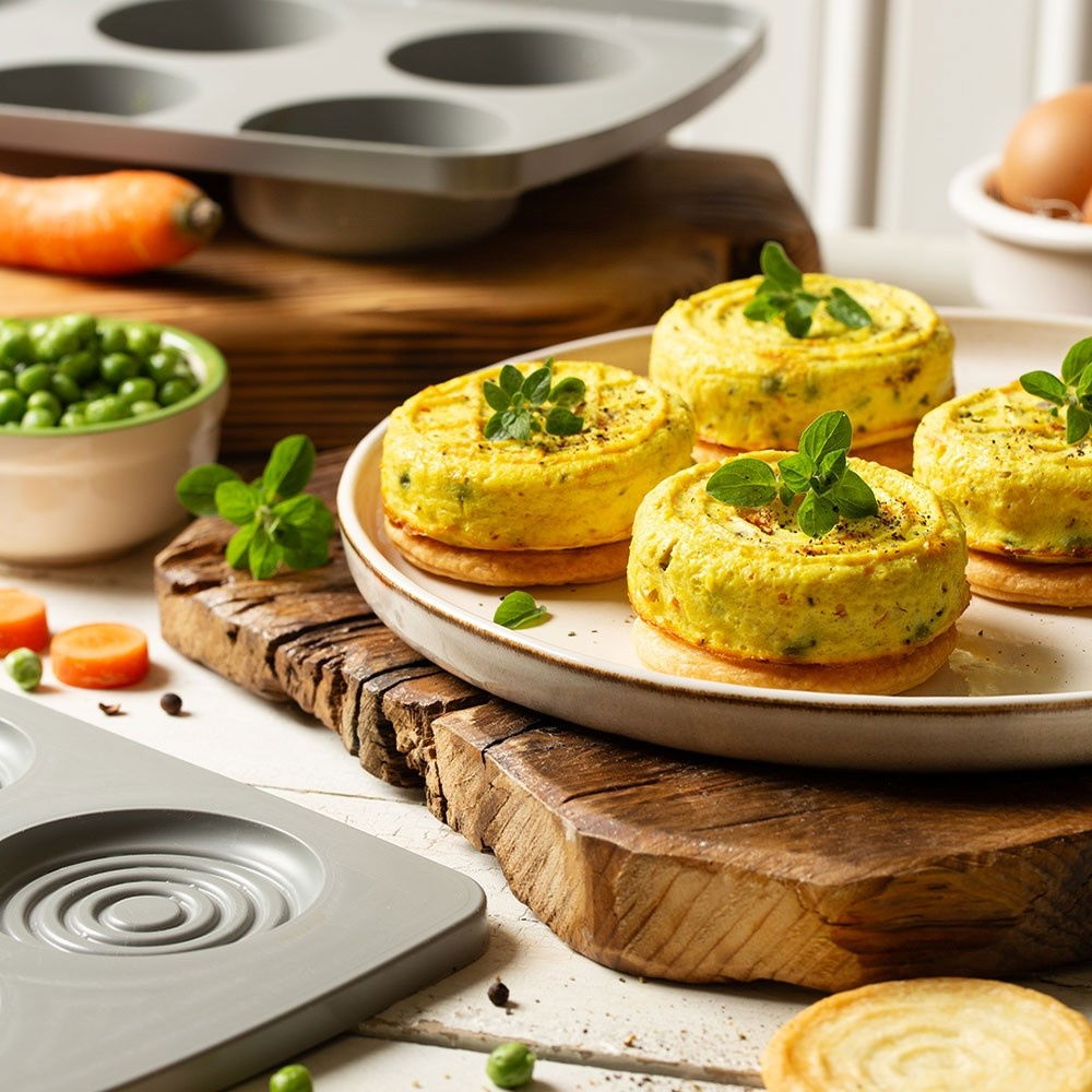 Set 2 Forme Silicon Bicuiti 2 Modele 2.87 - 3 x 1.65 - 1.75 x H 0.1 - 3.5 cm, 6 cavitati [3]