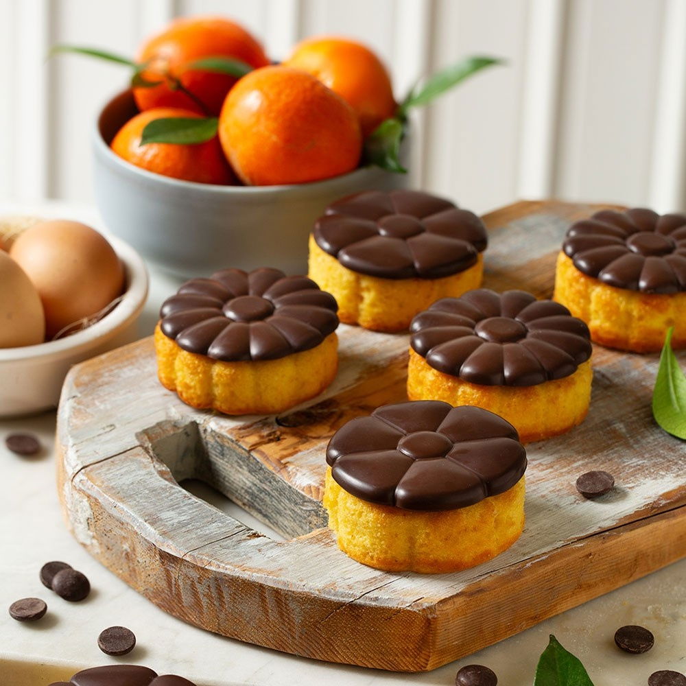 Set 2 Forme Silicon Floare 2.87 - 3 x 1.65 - 1.75 x H 0.1 - 3.5 cm, 6 cavitati [3]