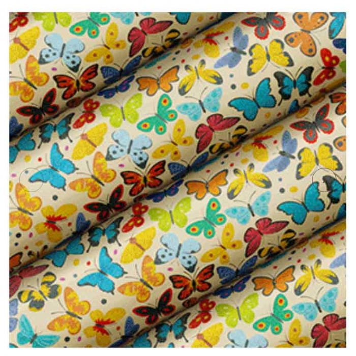 Set 24 Folii Transfer Ciocolata 2 Modele Fluturi 30 x 40 cm [2]