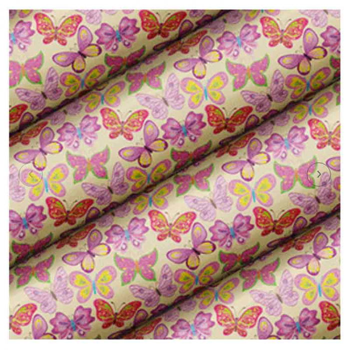 Set 24 Folii Transfer Ciocolata 2 Modele Fluturi 30 x 40 cm [1]