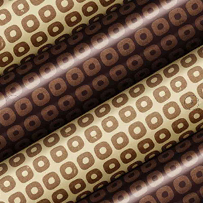 Set 24 Folii Transfer Ciocolata 2 modele Maro 30 x 40 cm [2]