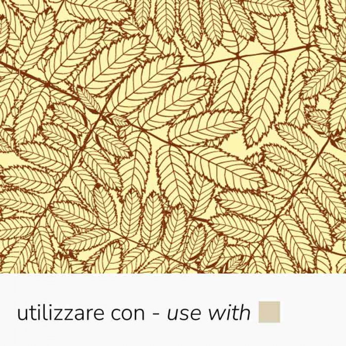 Set 30 Folii Transfer Decor Ciocolata Maro Frunze, 34 x 26.5 cm [1]