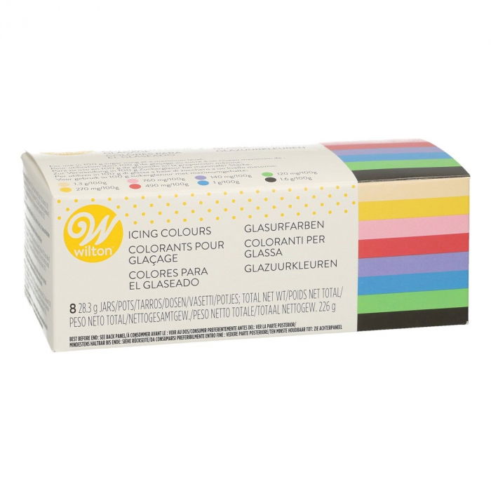 Set 8 Coloranti Alimentari Gel Wilton, 8 buc x 28 g [2]