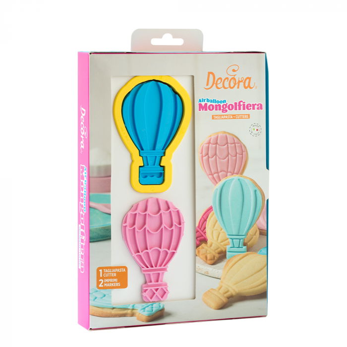 Set Decupator Balon Aer Cald + marcaje silicon 9.5 x 6 x H 2.2 cm [1]