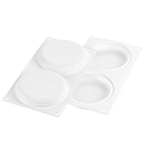 Set Tarte Ø 12 cm, 4 Rame Microforate + 2 Forme Silicon 2 cavitati [2]