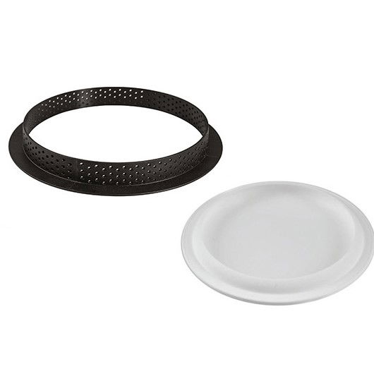 Set Tarte Ø 19 cm, 1 Rama Microforata + Forma Silicon [1]