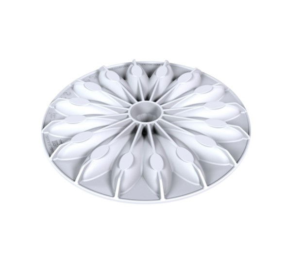 Set Tarte 3D Bloom Flower Ø17.3 x H 2 cm + Rama Microforata Ø 18 x H 2.2 cm [2]