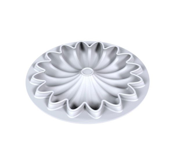 Set Tarte 3D Bloom Flower Ø17.3 x H 2 cm + Rama Microforata Ø 18 x H 2.2 cm [6]