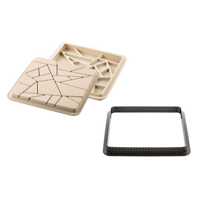 Set Tarte Liberty 20 x 20 cm, 1 Rama Microforata + Forma Silicon [2]