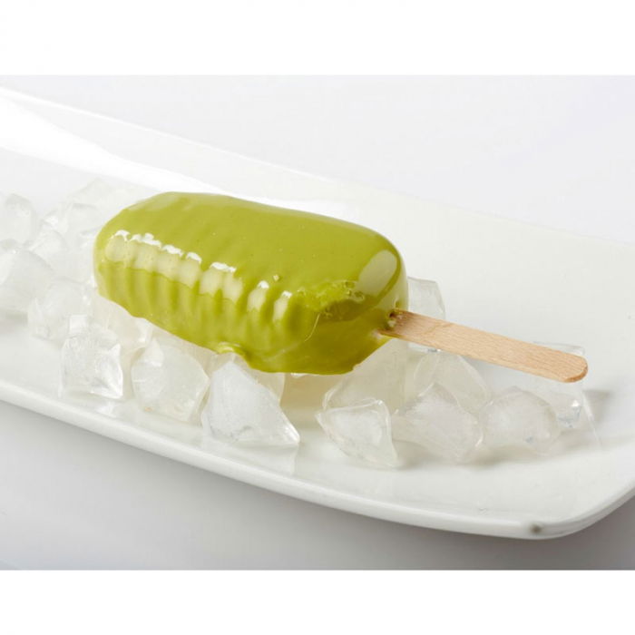 Set Tava si 4 Matrite Silicon Inghetata pe bat Acapulco 12 cavitati, 90 ml [3]