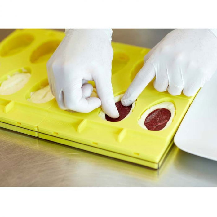 Set Tava si 4 Matrite Silicon Inghetata pe bat Malibu, 12 cavitati, 85 ml [4]