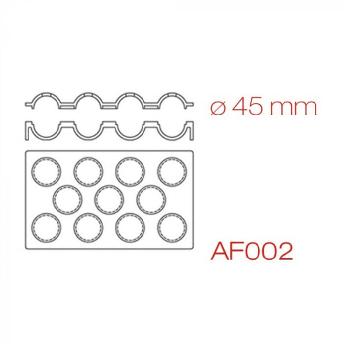 Sfere 3D Ø 4.5 cm - Matrita dubla silicon, 11 cavitati [3]