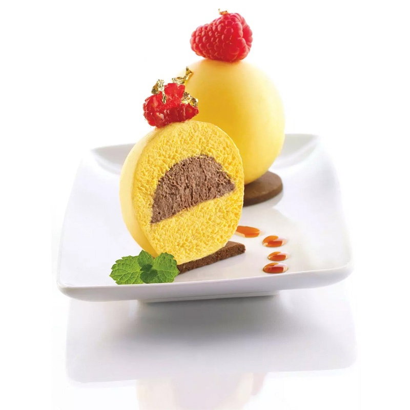 Sfere Ø 5.8 cm - Forma Silicon 40 x 12 cm, 5 cavitati (MUL3D - 58) [1]